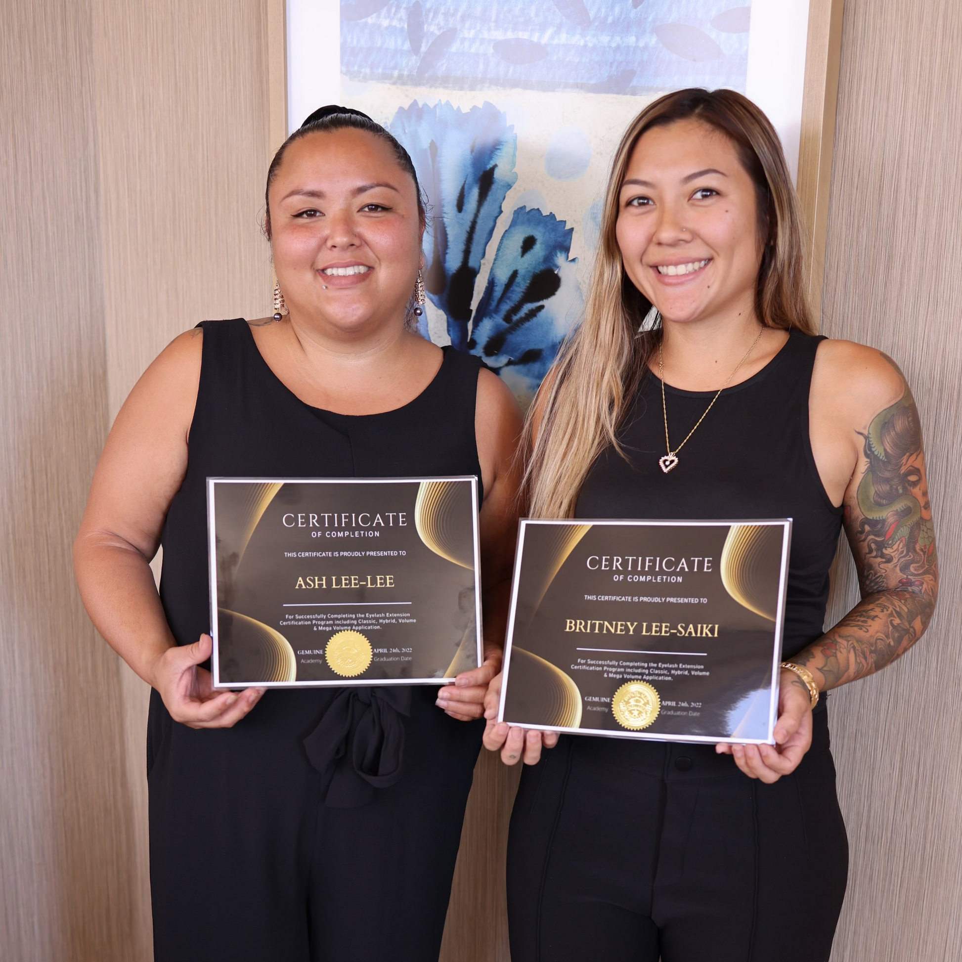 Physical Certificate