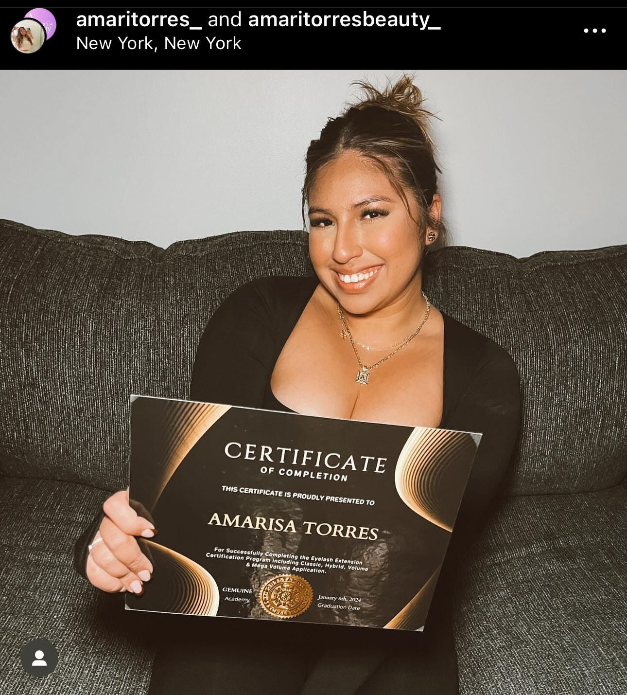 Physical Certificate